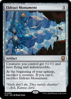 Eldrazi Monument (Ripple Foil) card from Commander: Modern Horizons 3