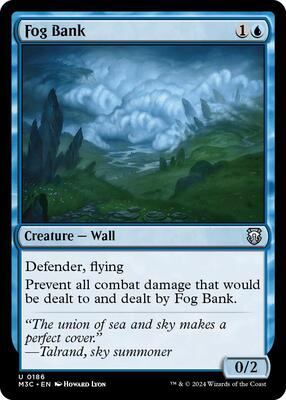 Fog Bank (Ripple Foil) card from Commander: Modern Horizons 3
