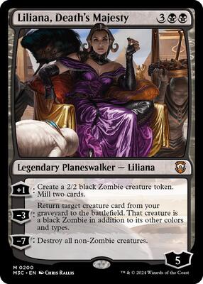 Liliana, Death's Majesty card from Commander: Modern Horizons 3