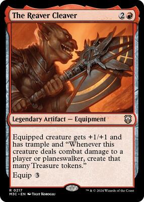 The Reaver Cleaver card from Commander: Modern Horizons 3