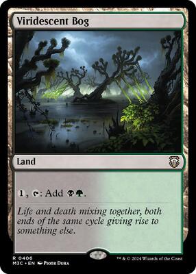 Viridescent Bog card from Commander: Modern Horizons 3
