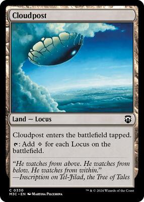 Cloudpost (Ripple Foil) card from Commander: Modern Horizons 3