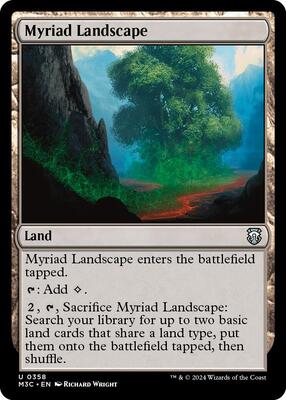 Myriad Landscape card from Commander: Modern Horizons 3