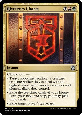 Riveteers Charm card from Commander: Modern Horizons 3