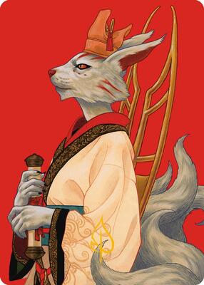 Pearl-Ear, Imperial Advisor Art Card (Gold-Stamped Signature) card from Art Series: Modern Horizons 3
