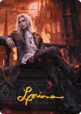 Sorin of House Markov Art Card (Gold-Stamped Signature) card from Art Series: Modern Horizons 3