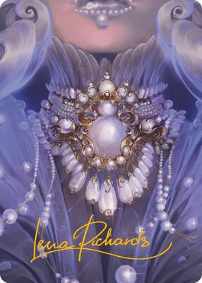 Pearl Medallion Art Card (Gold-Stamped Signature) card from Art Series: Modern Horizons 3