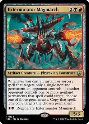 Exterminator Magmarch card from Commander: Modern Horizons 3