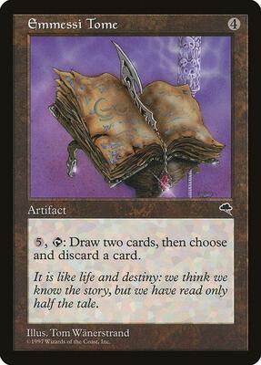 Emmessi Tome card from Tempest