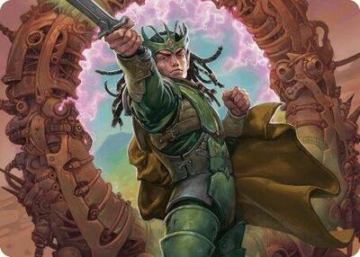 Eladamri, Korvecdal Art Card card from Art Series: Modern Horizons 3