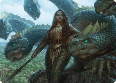 Hydra Trainer Art Card card from Art Series: Modern Horizons 3