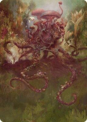 Sowing Mycospawn Art Card card from Art Series: Modern Horizons 3