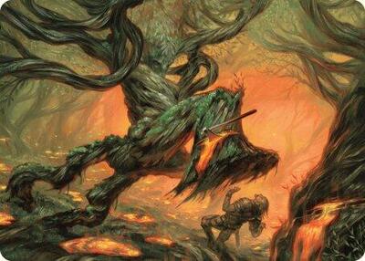 Stump Stomp Art Card card from Art Series: Modern Horizons 3