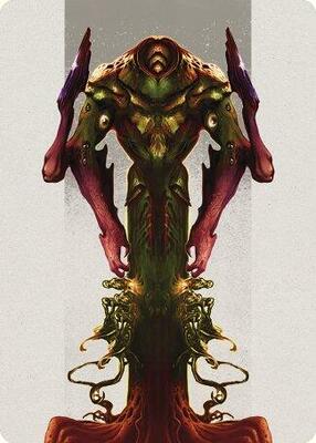 Kozilek, the Broken Reality Art Card card from Art Series: Modern Horizons 3