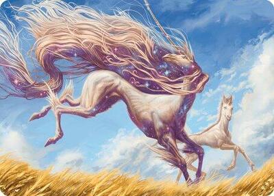 Nyxborn Unicorn Art Card card from Art Series: Modern Horizons 3