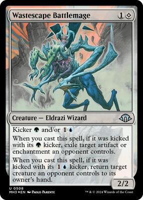 Wastescape Battlemage (Ripple Foil) card from Modern Horizons 3