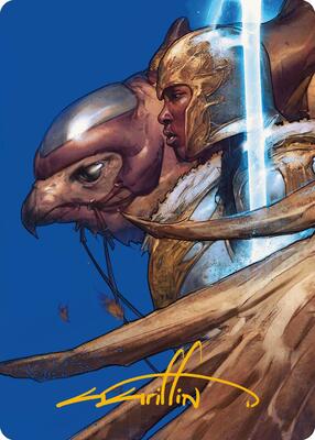 Arna Kennerud, Skycaptain Art Card (Gold-Stamped Signature) card from Art Series: Modern Horizons 3