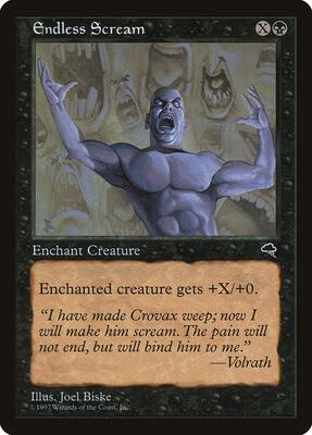 Endless Scream card from Tempest