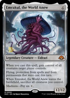 Emrakul, the World Anew card from Prerelease Cards