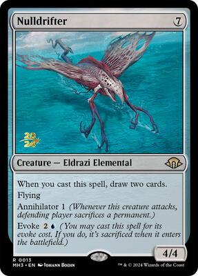 Nulldrifter card from Prerelease Cards