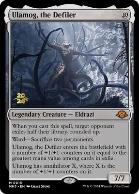 Ulamog, the Defiler card from Prerelease Cards