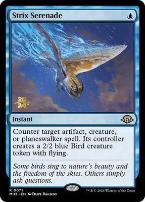Strix Serenade card from Prerelease Cards