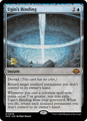 Ugin's Binding card from Prerelease Cards