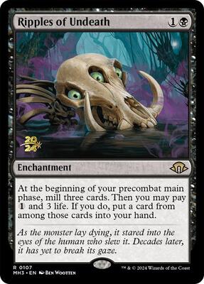 Ripples of Undeath card from Prerelease Cards