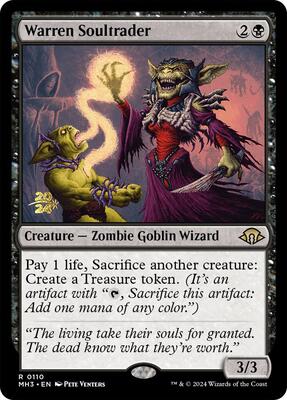 Warren Soultrader card from Prerelease Cards