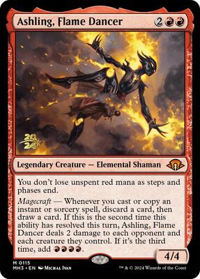 Ashling, Flame Dancer card from Prerelease Cards