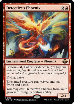 Detective's Phoenix card from Prerelease Cards
