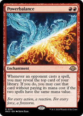 Powerbalance card from Prerelease Cards
