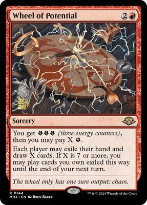 Wheel of Potential card from Prerelease Cards