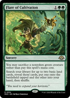 Flare of Cultivation card from Prerelease Cards