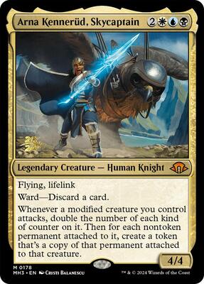 Arna Kennerud, Skycaptain card from Prerelease Cards
