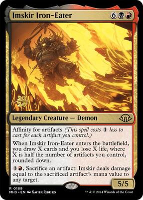 Imskir Iron-Eater card from Prerelease Cards