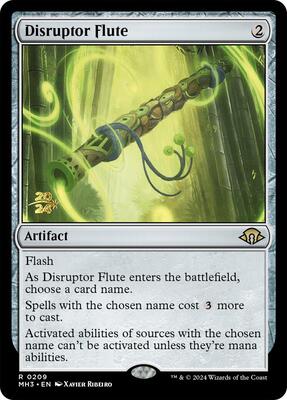 Disruptor Flute card from Prerelease Cards
