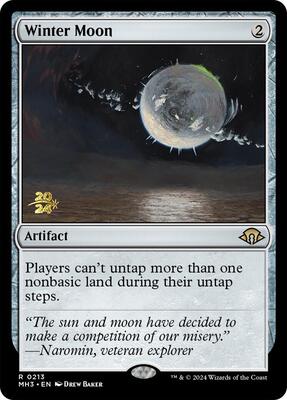 Winter Moon card from Prerelease Cards