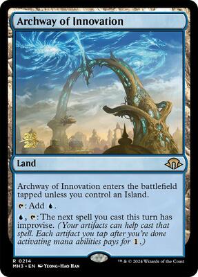 Archway of Innovation card from Prerelease Cards