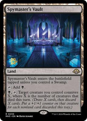 Spymaster's Vault card from Prerelease Cards