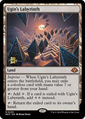 Ugin's Labyrinth card from Prerelease Cards