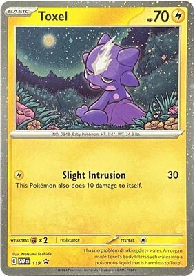 Toxel - 119 card from SV: Scarlet & Violet Promo Cards