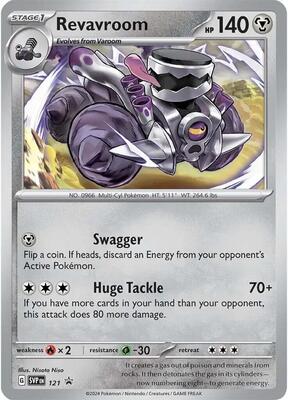 Revavroom - 121 card from SV: Scarlet & Violet Promo Cards