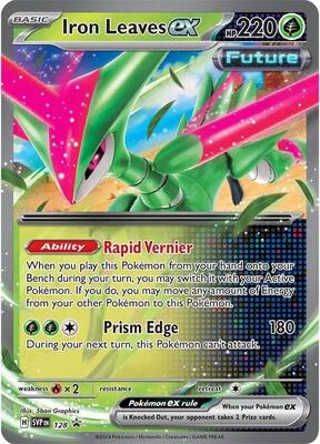 Iron Leaves ex - 128 card from SV: Scarlet & Violet Promo Cards