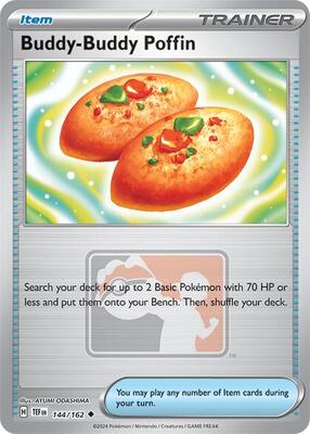 Buddy-Buddy Poffin - 144/162 card from League & Championship Cards
