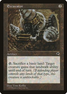 Excavator card from Tempest