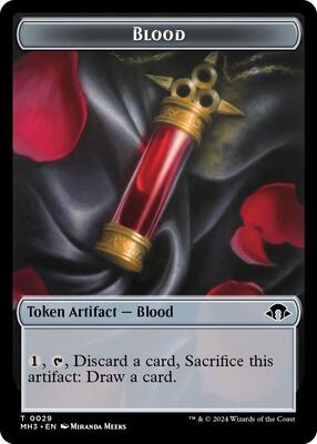 Blood Token card from Modern Horizons 3
