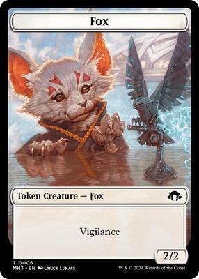 Fox Token card from Modern Horizons 3