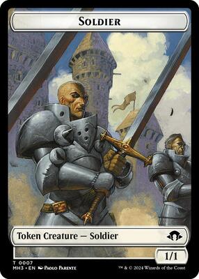 Soldier Token card from Modern Horizons 3