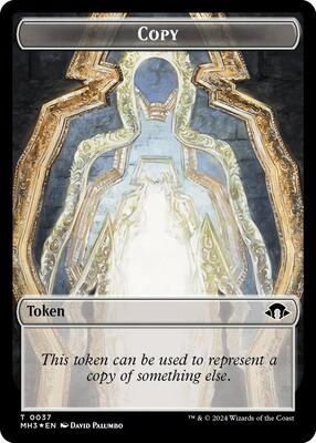 Copy (Ripple Foil) // Gremlin Double-Sided Token card from Modern Horizons 3
